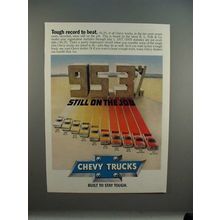 1978 Chevrolet Chevy Trucks Ad - Tough Record to Beat