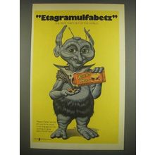 1985 Reese's Pieces Candy Ad - Etagramulfabetz