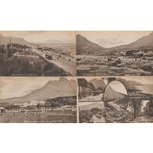 Camps Bay South Africa Mountain Rides Swimming Pool 4x Old Postcard s