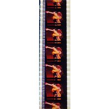 Jimi Hendrex. Pk MTP - C058F . 1 STRIP OF 5 - 35MM FILM CELLS. A very rare strip