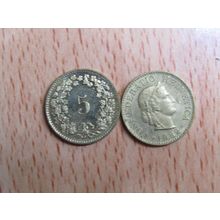 Switzerland 1982 5 Rappen Coin