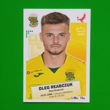 Oleg Reabciuk STICKER #206 Panini FUTEBOL 2020 2021 Pacos de Ferreira