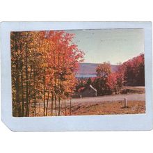 New York Speculator Picturesque Autumn View From Highway Lake Pleasant ny_~1300