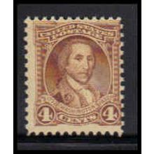 709 4c George Washington Average MNH Z0617