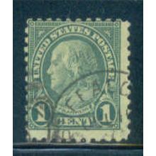 Used 581 1c Benjamin Franklin Average A16292
