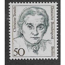 BERLIN - 1986 U/M 50pf 'GERMAN WOMEN' (EBID66-049)