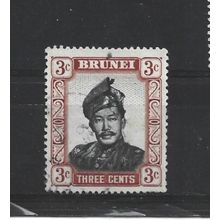 Brunei.SG102 3c Sultan Omar Ali Saifuddin.Fine Used.Aug25k
