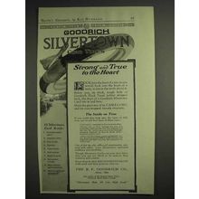 1917 Goodrich Silvertown Cord Tires Ad - Strong & True