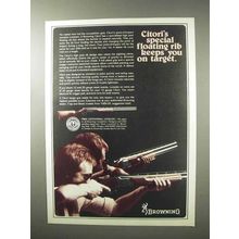 1978 Browning Citori Shotgun Ad - Special Floating Rib