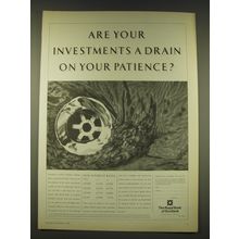 1989 The Royal Bank of Scotland Ad - Are your investments a drain