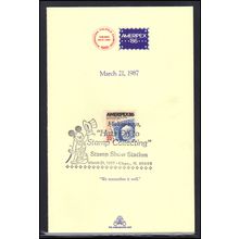 Souvenir Card 2145 AMERIPEX '86 Box0405