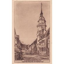Freudenstadt Eine Alte Strasse German Postcard