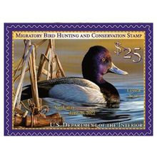 RW88, Mint VF NH $25 Lesser Scaup Federal Duck Stamp - Stuart Katz