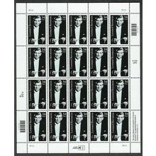 Leonard Bernstein Sheet of Twenty 34 Cent Postage Stamps Scott 3521