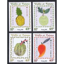 Wallis and Futuna Children's Fruit Paintings 4v 2001 MNH SG#784-787 Sc#545-546