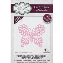 Creative Expressions. Beautiful Butterfly Die. Die Cutting Cardmaking Crafts