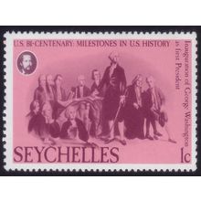 SEYCHELLESE 1976 USA Bi-Cent 1c Sc#370 - MNH @C163