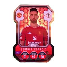 Match Attax 24/25 Pro Elite Chrome Shield Bruno Fernandes SH5 Manchester United