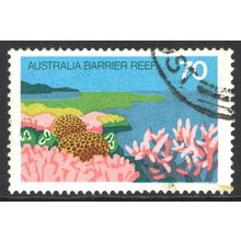 AUSTRALIA 1976: SCENES DEFINITIVES - 70c BARRIER REEF USED (G6)
