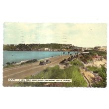 SANDOWN, POOLE, DORSET used postcard 1963 Banks Road =