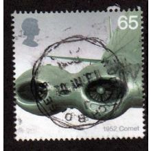 Great Britain 2002 Airliners Passenger Jet 65p Comet Used SG 2288 Sc 2052 Stamp