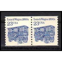 2464 23c Lunch Wagon Very Fine MNH Dry Gum CNP Left 2 PA1147