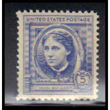 862 5c Louisa Alcott Fine MNH KA2448
