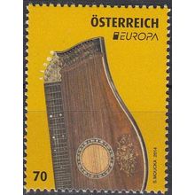 Österreich 2014 Yvert 2962 Neuf ** Cote (2017) 2.10 € Europa CEPT Cithare