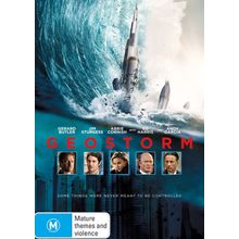 Geostorm DVD | Gerard Butler, Jim Sturgess, Abbie Cornish | Region 4
