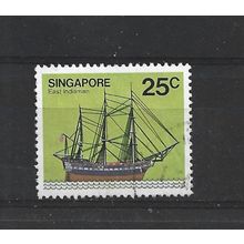 Singapore.SG369 25c East Indiaman.Fine Used.Jun25