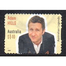 AUSTRALIA: 2020, $1.10 LEGENDS, ADAM HILLS, USED SELF-ADHESIVE STAMP. 541/570