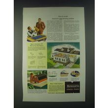 1946 Monsanto Chemicals Santophen 20 Ad - How to Avoid Next Housing Problem