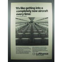 1978 Lufthansa Airlines Ad - Completely New Aircraft