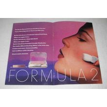 1982 Revlon Formula 2 Blush Makeup Ad