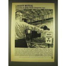 1962 Liberty Mutual Insurance Ad - Liberty Mutual Protection in depth checks