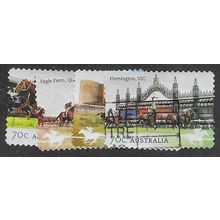AUS 2014 (SET) (S/A) 'AUSTRALIAN RACECOURSES' (4v) FINE USED (EBID64-416)