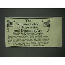 1930 The Williams School of Expression and Dramatic Art Advertisement