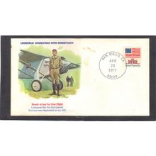 Event Fleetwood Lindbergh 1625 13c Flag (Cachet-U/A) CV42346
