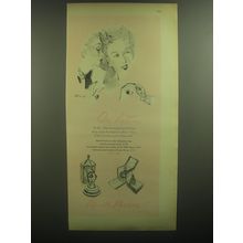 1947 Elizabeth Arden On Dit Perfume Advertisement