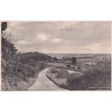 Studland From The Hills Dorset Antique Postcard