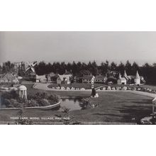 Home Farm Model Village Hastings Vintage Real Photo Postcard