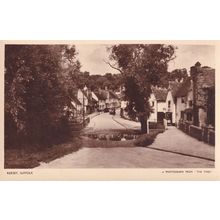 Kersey Suffolk Times Magazine Old Postcard