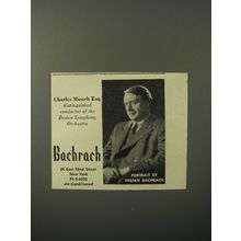 1953 Fabian Bachrach photography Advertisement - Charles Munch Esq.