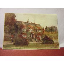 GADSHILL PLACE, CHARLES DICKENS HOUSE, HIGHAM, KENT unused postcard blank back#