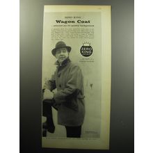1957 Zero King Coat Advertisement - Zero King Wagon Coat