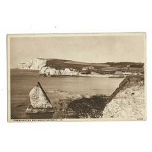 Freshwater Bay And Stag Rock, Isle Of Wight, Postcard.