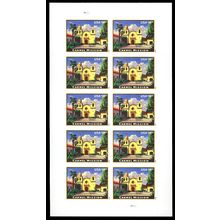 4650, $18.95 Carmel Mission Express Mail Sheet of 10 Stamps - Stuart Katz