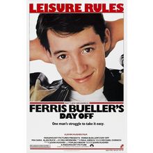 Ferris Bueller_s Day Off (1986)_1 Movie Film Poster Canvas iconic design