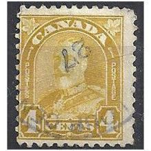 Canada 1930 SG294 4c Yellow-Bistre Fine Used ..