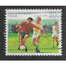 AUS 1989 90c 'SPORTS - SOCCER' FINE USED (EBID67-331)